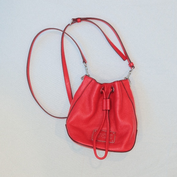 Marc by Marc Jacobs Leather Crossbody Bag in Rose Blush - Picture 2 of 9